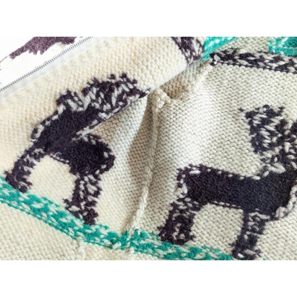 Classic Canadian Wool Cowichan Sweater Men M, thick chunky zip-up winter - Picture 5 of 9